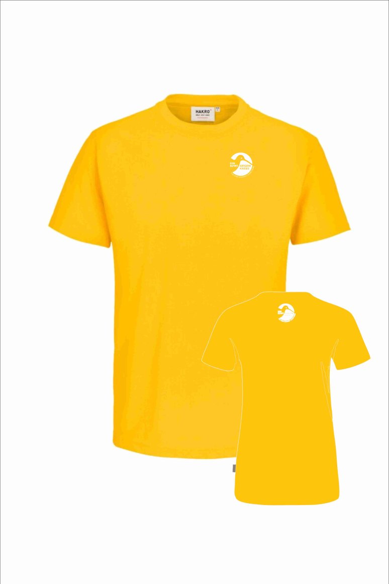 Ein Kiwi gegen Krebs T-Shirt, Logo: klein/klein